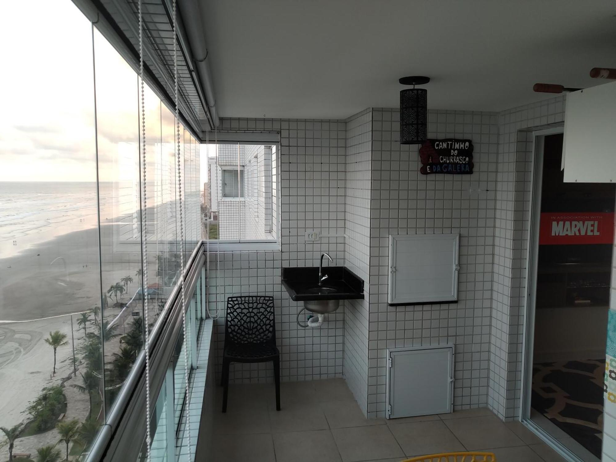 Apartamento Frente Mar Pe Na Areia Прая Гранде Екстериор снимка
